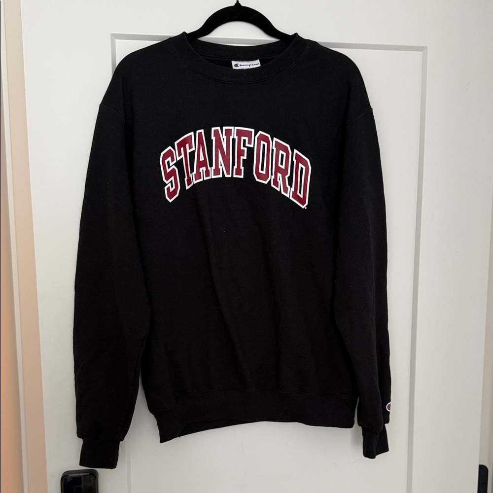 Champion Black Stanford Sweatshirt